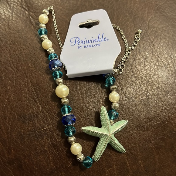3/$18 - 14” Periwinkle By Barlow Starfish Necklace - New - Lot 495 - Picture 3 of 7